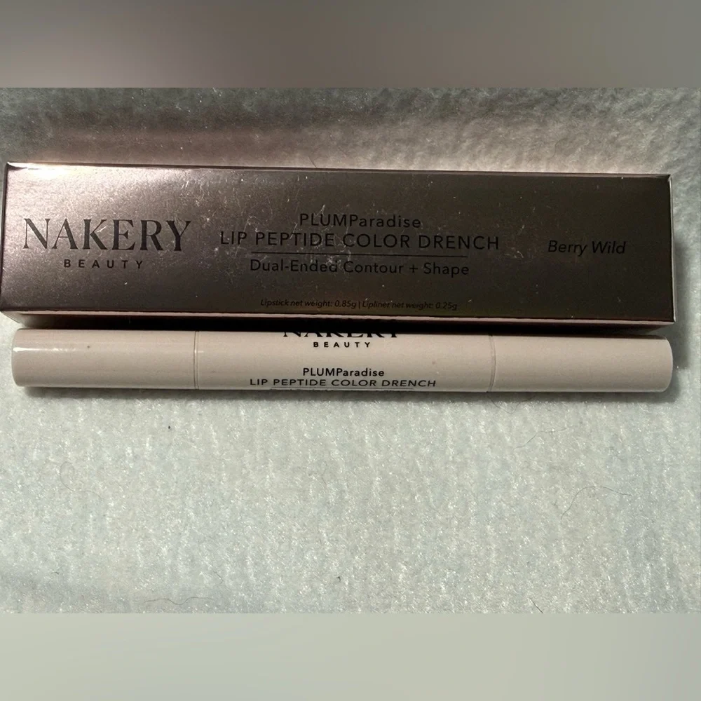 Nakery Beauty PLUMParadise Berry Wild Dual-Ended Lipstick & Liner
